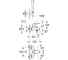 Смеситель для ванны GROHE Eurosmart Cosmopolitan Euphoria Cosmopolitan 32832000 3