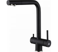 Смеситель для кухни Paulmark SKALEN черный Sk213020-308