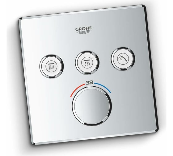 Термостат для ванны и душа GROHE Grohtherm SmartControl комплект верхней монтажной части 29126000