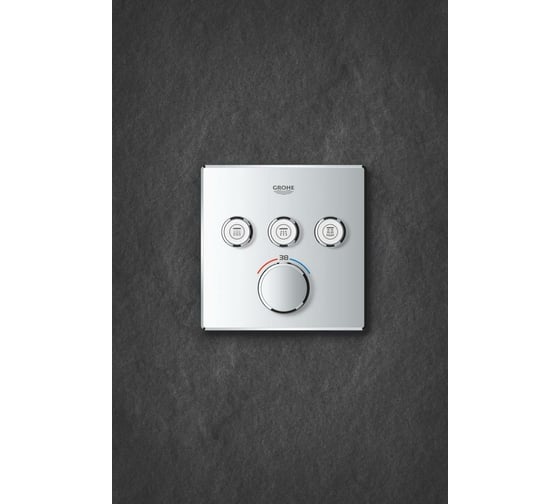 Термостат для ванны и душа GROHE Grohtherm SmartControl комплект верхней монтажной части 29126000