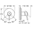 Однорычажный смеситель для душа GROHE Concetto для Rapido SmartBox 35600000 24053001 2