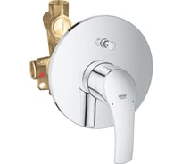 Встраиваемый смеситель для ванны GROHE Eurosmart 2015 включает встроенный механизм 33305002