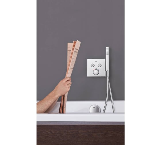 Термостат GROHE GRT SmartControl 2 выхода, с держателем ручного душа 29125000