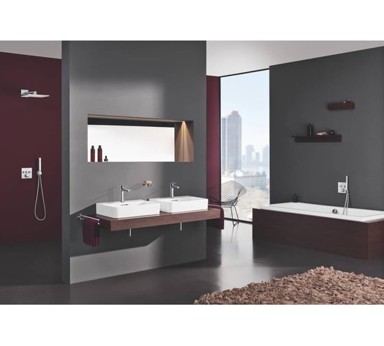 Термостат GROHE GRT SmartControl 2 выхода, с держателем ручного душа 29125000
