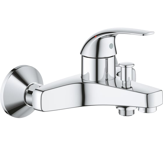 Однорычажный смеситель для ванны GROHE BauCurve Longlife 35 мм 23599000 1