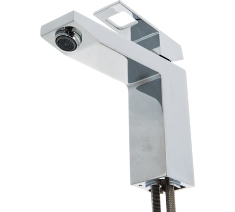 Однорычажный смеситель для раковины GROHE Eurocube со средним изливом, сливной гарнитур 23445000