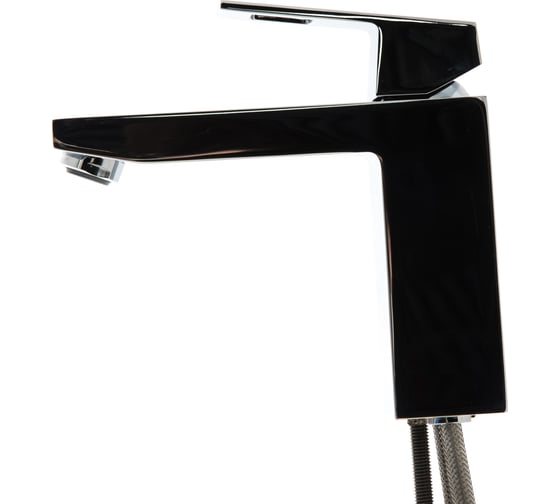 Однорычажный смеситель для раковины GROHE Eurocube со средним изливом, сливной гарнитур 23445000