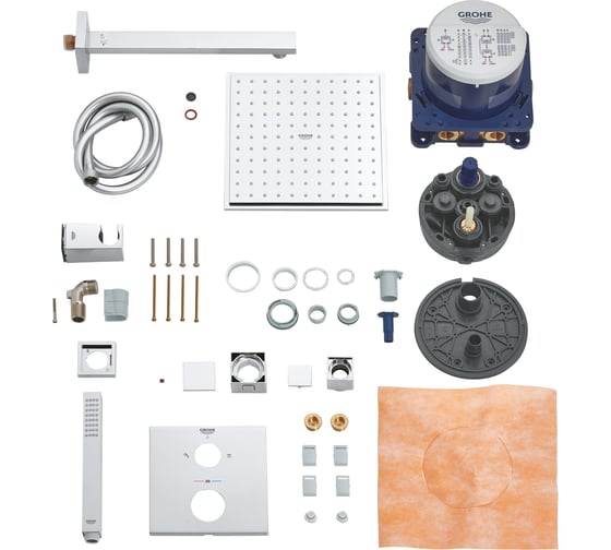 Набор для комплектации душа GROHE Grohtherm Cube 34741000