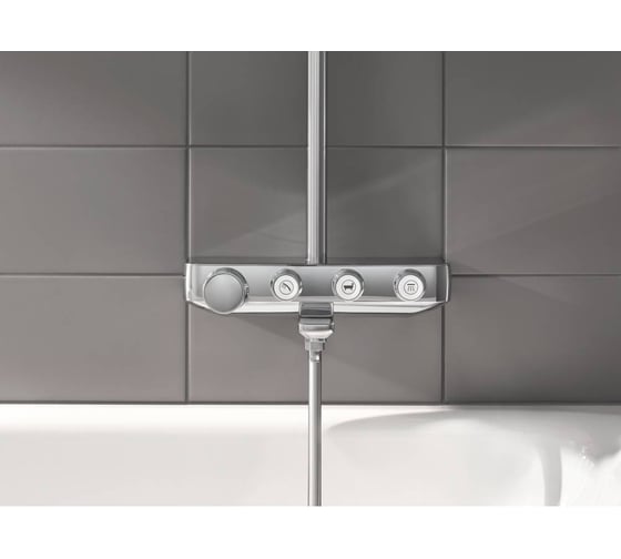 Душевая система с термостатом для ванны GROHE Euphoria SmartControl 260 MONO 26510000
