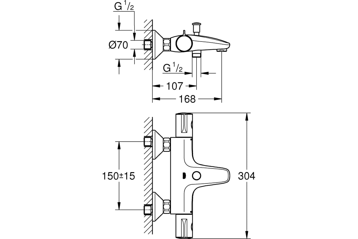 Смесители термостатические Grohe