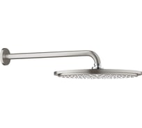 Набор верхний душ с душевым кронштейном GROHE Rainshower 310 мм, 380 мм, 9,5 л/мин 26066DC0