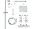 Душевая система с термостатом GROHE Euphoria Cube для душа 26087000 2