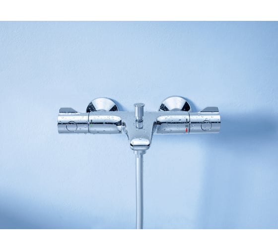 Термостат для ванны GROHE Grohtherm 800 1/2", регулируемый аэратор, настенный монтаж 34576000