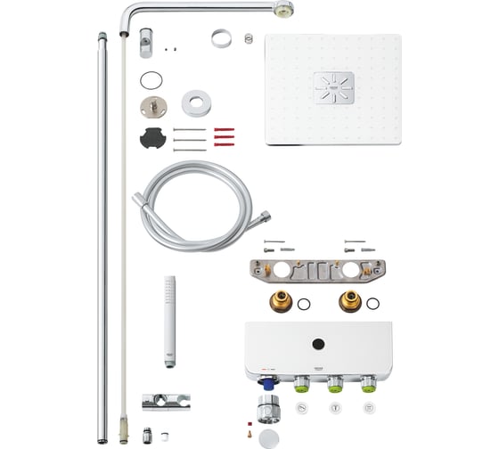 Душевая система с термостатом GROHE Euphoria SmartControl 310 DUO Cube 26508LS0