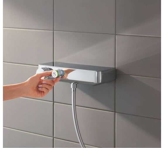 Термостат для душа GROHE GRT SmartControl настенный монтаж, полочка, 1 кнопка управления 34719000