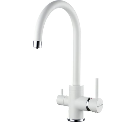 Смеситель для кухни Paulmark ESSEN, белый матовый,  Es213211-WH