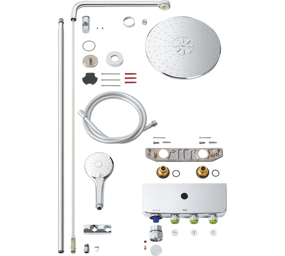 Душевая система с термостатом GROHE Euphoria SmartControl 310 DUO 26507000