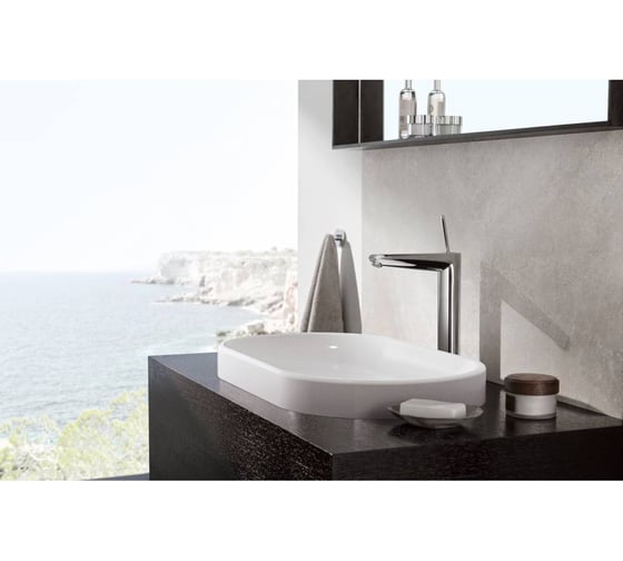 Смеситель для свободностоящих раковин GROHE Eurodisc Joy  гладкий корпус, XL-Size 23428000