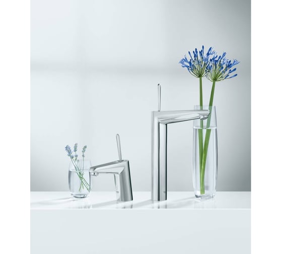 Смеситель для свободностоящих раковин GROHE Eurodisc Joy  гладкий корпус, XL-Size 23428000