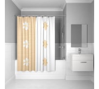 Штора для ванной комнаты IDDIS 200х180 см полиэстер paloma art SCID042P