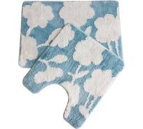 Набор ковриков для ванной комнаты IDDIS 45х65 + 45х50 см микрофибра P37M465i12