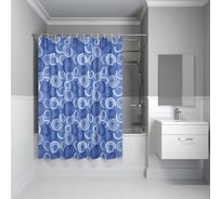 Штора для ванной комнаты IDDIS 200х180см полиэстер B60P218i11