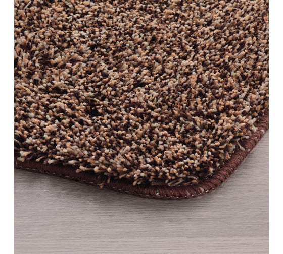 Коврик для ванной комнаты IDDIS 60х90 см микрофибра ID brown grass P01M690i12