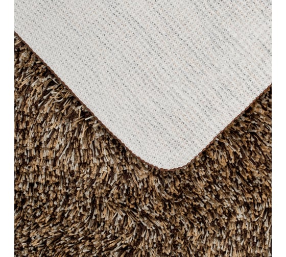 Коврик для ванной комнаты IDDIS 60х90 см микрофибра ID brown grass P01M690i12