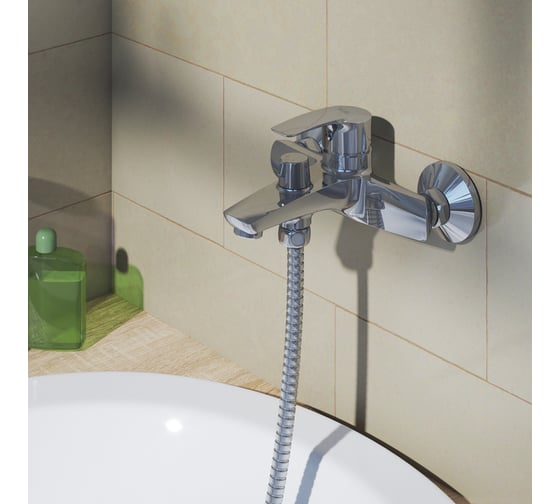 Смеситель для ванны с керамическим дивертором IDDIS Ray RAYSB02i02WA
