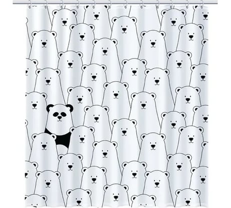 Шторка для ванной FIXSEN PANDA FX-2501 2501