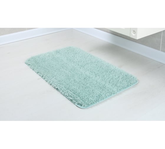 Коврик для ванной бирюзовый FIXSEN LIDO FX-3002T