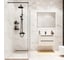 Душевая перегородка Bauedge BAU Stil Black 200x90 см прозрачное стекло, черный матовый профиль MV0001B 8