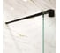 Душевая перегородка Bauedge BAU Stil Black 200x90 см прозрачное стекло, черный матовый профиль MV0001B 10