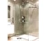 Душевая перегородка Bauedge BAU Stil 200x90 см прозрачное стекло, хромированный профиль MV0002 6