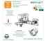 Смеситель для ванны Wesnaart narcis, хром NAR06-310-25201 4