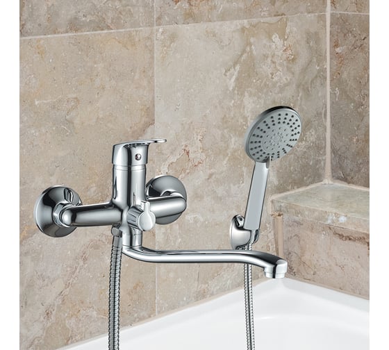 Смеситель для ванны Wesnaart ocean хром OCE12-321