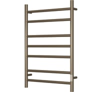 Электрический полотенцесушитель Bauedge BAU Stil 50x80, 7 планок, универсальный, антикварная бронза DB-0033