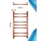 Электрический полотенцесушитель Bauedge BAU Stil 40x80, 7 планок, универсальный, нерж. сталь полированная DB-0036 8