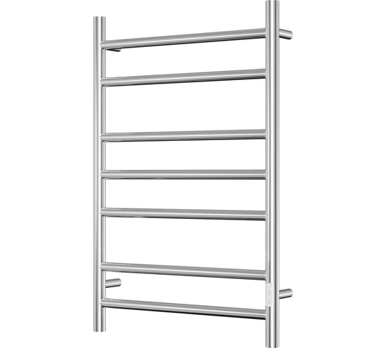 Электрический полотенцесушитель Bauedge BAU Stil 50x80, 7 планок, универсальный, нерж. сталь полированная DB-0032