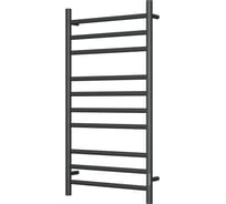 Электрический полотенцесушитель Bauedge BAU Stil 50x100, 10 планок, универсальный, черный матовый RAL 9005 DB-0030