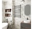 Электрический полотенцесушитель Bauedge BAU Stil 50x100, 10 планок, универсальный, черный матовый RAL 9005 DB-0030 6