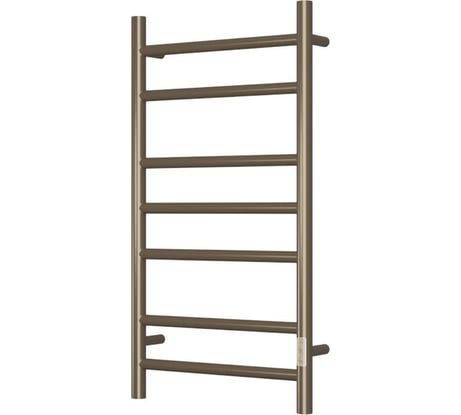 Электрический полотенцесушитель Bauedge BAU Stil 40x80, 7 планок, универсальный, антикварная бронза DB-0037