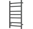 Электрический полотенцесушитель Bauedge BAU Stil 40x80, 7 планок, универсальный, черный матовый RAL 9005 DB-0038 1