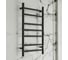 Электрический полотенцесушитель Bauedge BAU Stil 40x80, 7 планок, универсальный, черный матовый RAL 9005 DB-0038 5