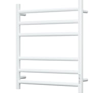 Электрический полотенцесушитель Bauedge BAU Stil 50x60, 6 планок, универсальный, белый полуматовый DB-0043
