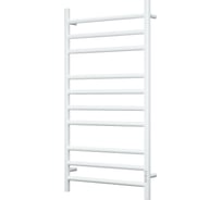 Электрический полотенцесушитель Bauedge BAU Stil 50x100, 10 планок, универсальный, белый полуматовый DB-0027