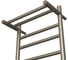 Электрический полотенцесушитель с полкой Bauedge BAU Stil Shelf 40x80, 7 планок, универсальный, антикварная бронза DB-0021 8