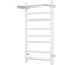 Электрический полотенцесушитель с полкой Bauedge BAU Stil Shelf 40x80, 7 планок, универсальный, белый полуматовый DB-0019 1