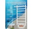 Электрический полотенцесушитель с полкой Bauedge BAU Stil Shelf 40x80, 7 планок, универсальный, белый полуматовый DB-0019 2