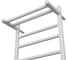 Электрический полотенцесушитель с полкой Bauedge BAU Stil Shelf 40x80, 7 планок, универсальный, белый полуматовый DB-0019 7
